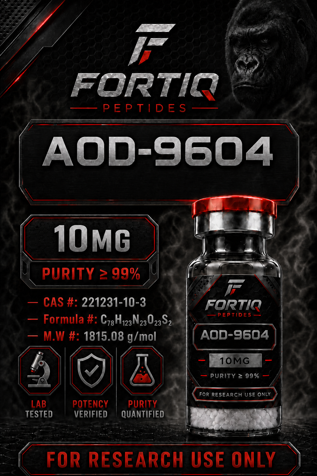 FORTIQ AOD-9604 (10mg)