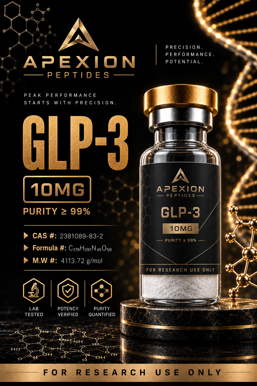 APEXION GLP-3 (RT) (10MG)