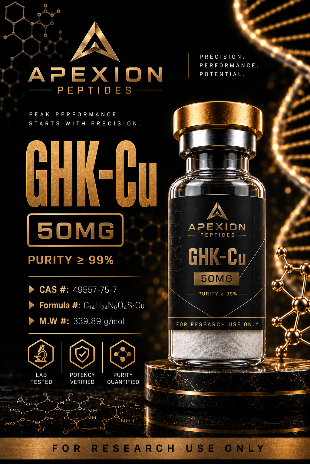 APEXION GHK-Cu (50MG)