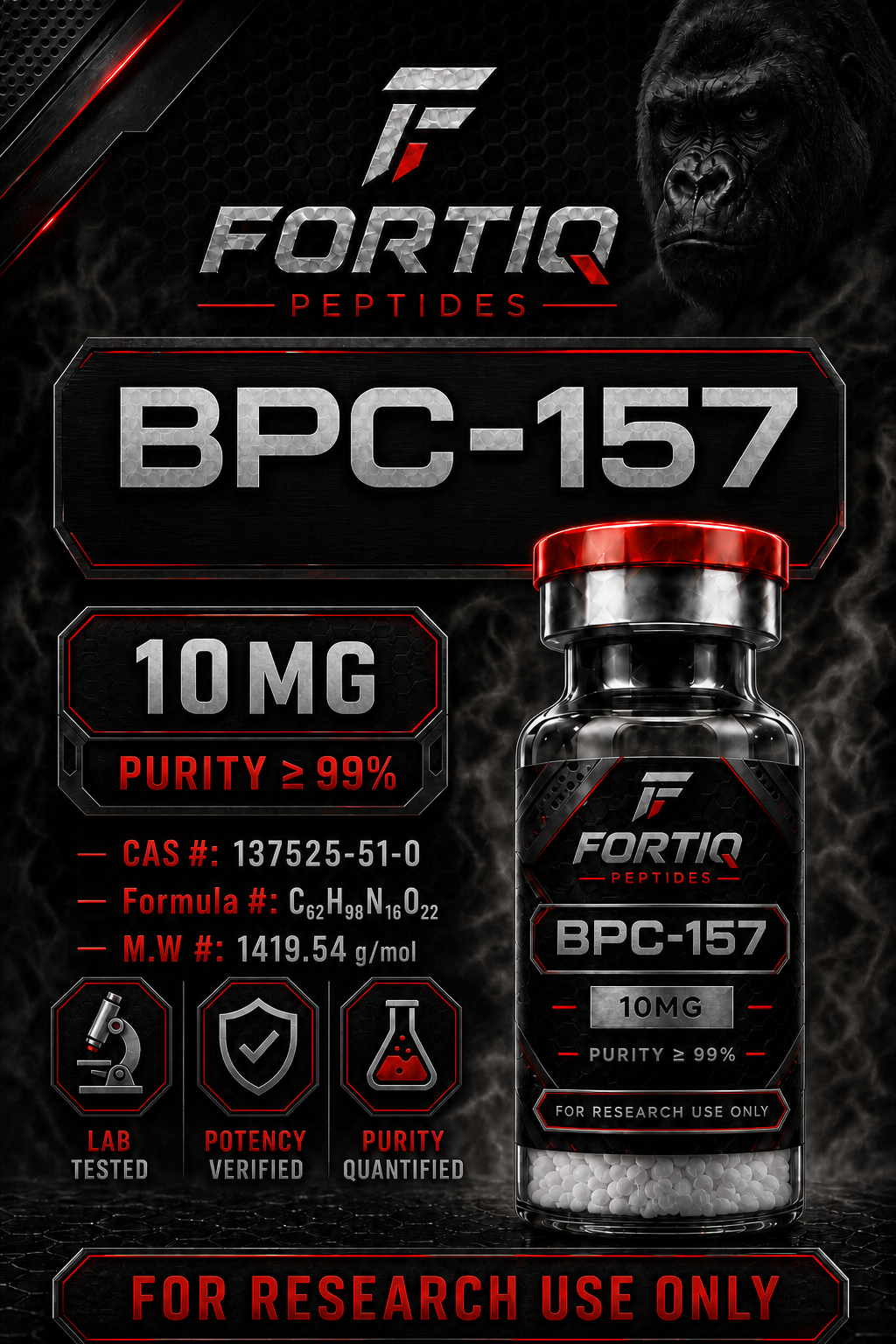 FORTIQ BPC-157 (10mg)