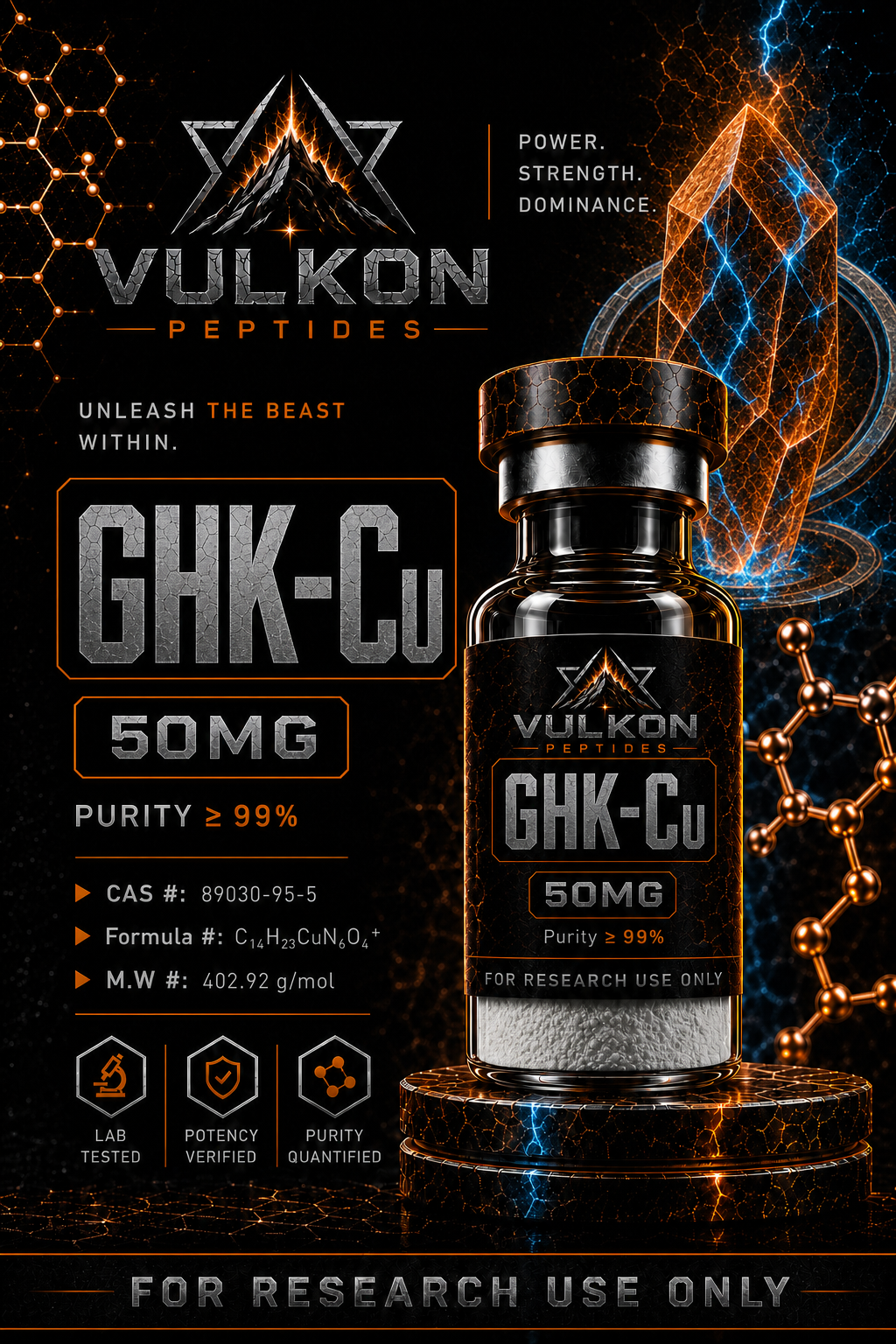 VULKON GHK-Cu (50mg)