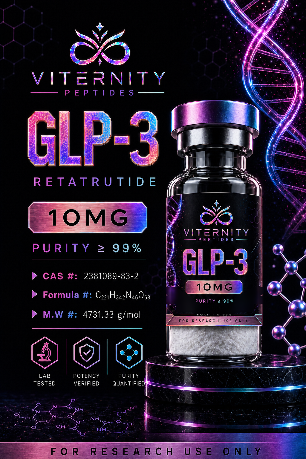 VITERNITY GLP-3 (RT) 10MG