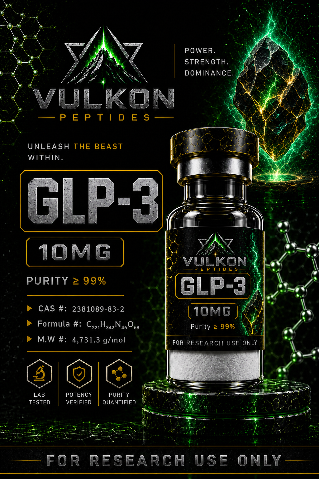 VULKON GLP-3 (RT) 10MG