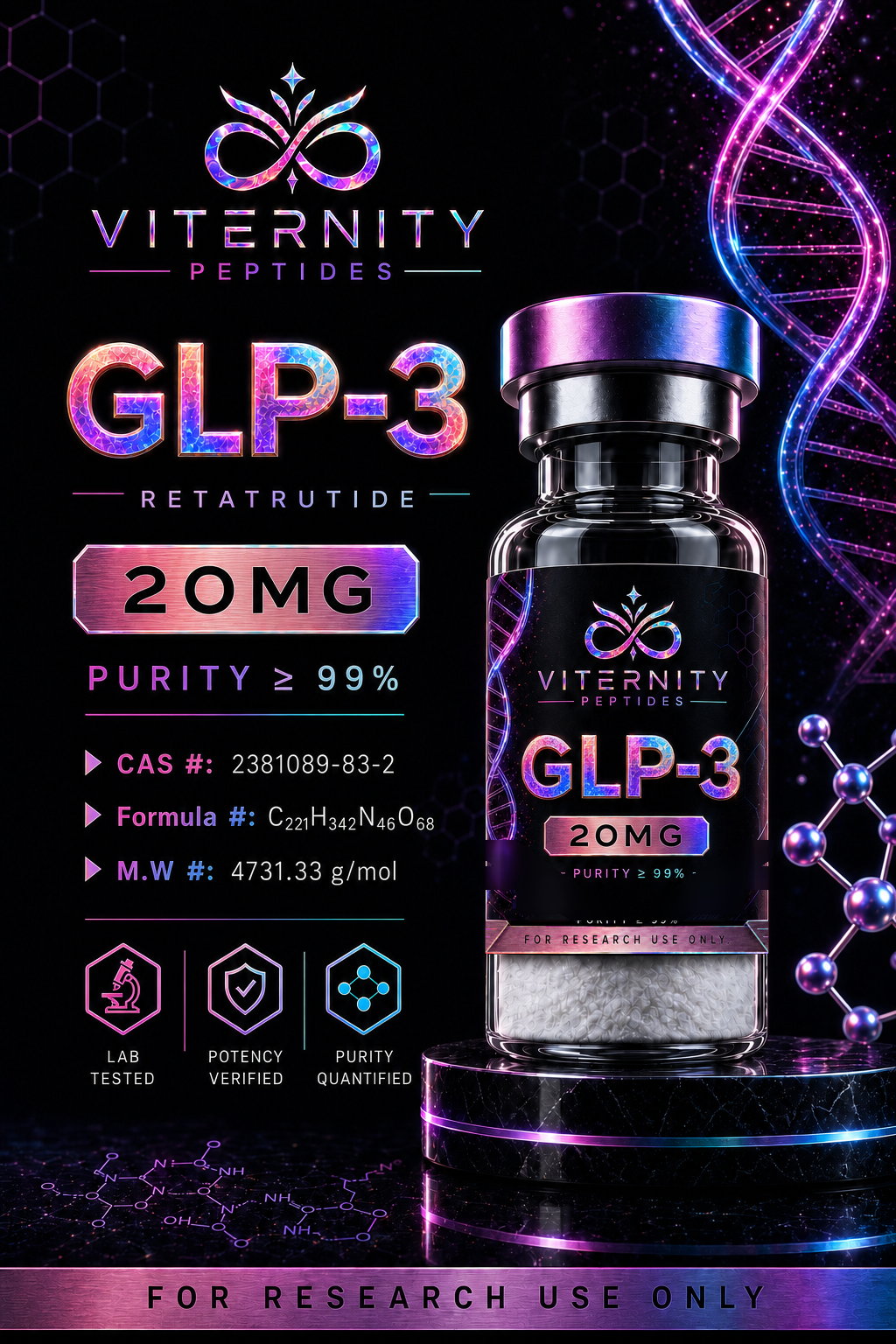 VITERNITY GLP-3 (RT) 20MG