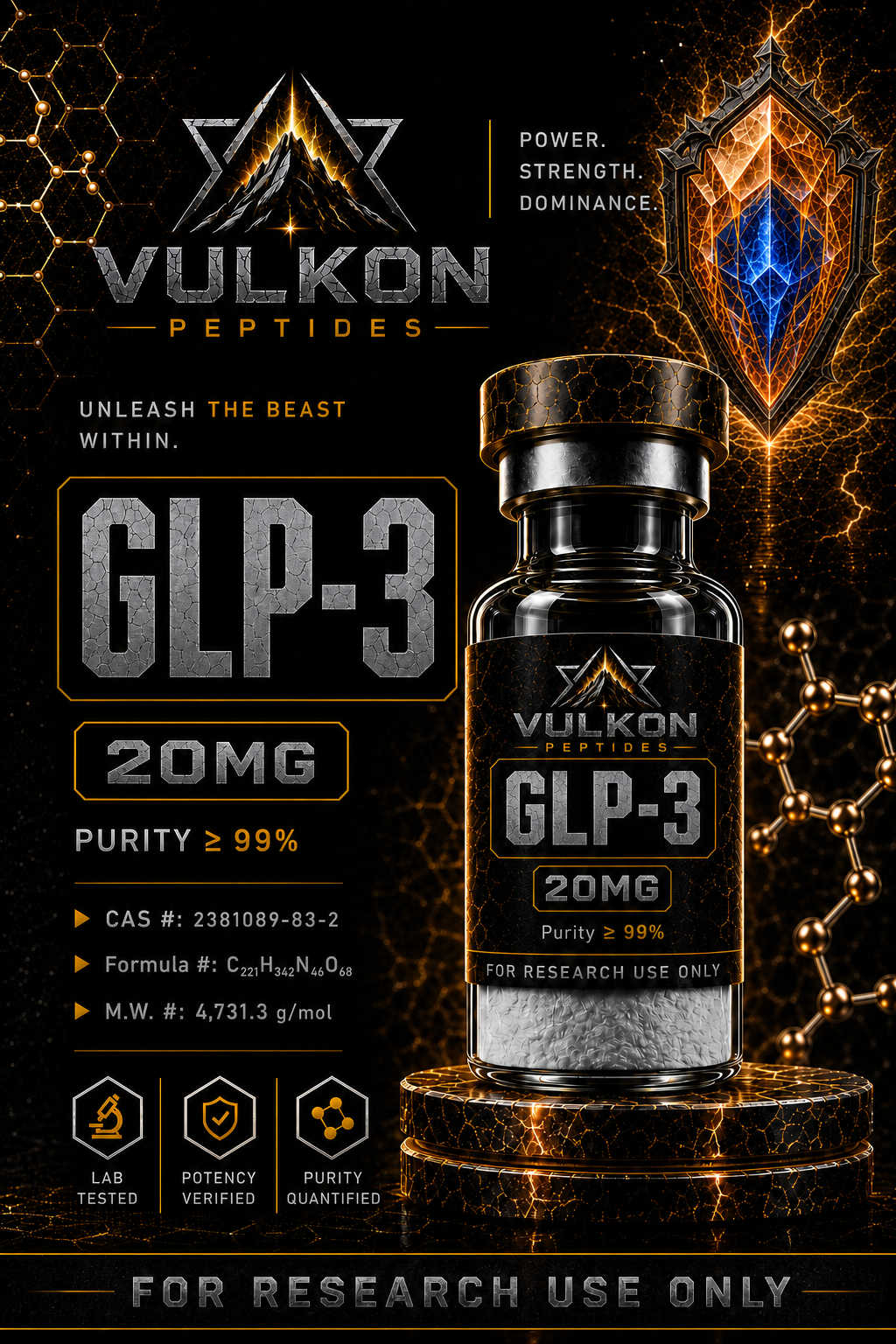 VULKON GLP-3 (RT) 20MG