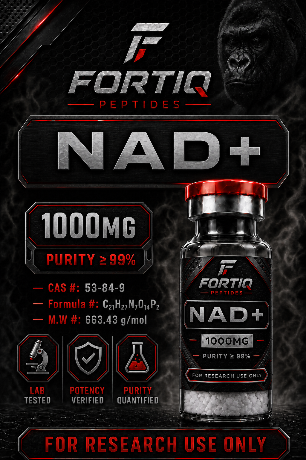 FORTIQ NAD+ (1000mg)