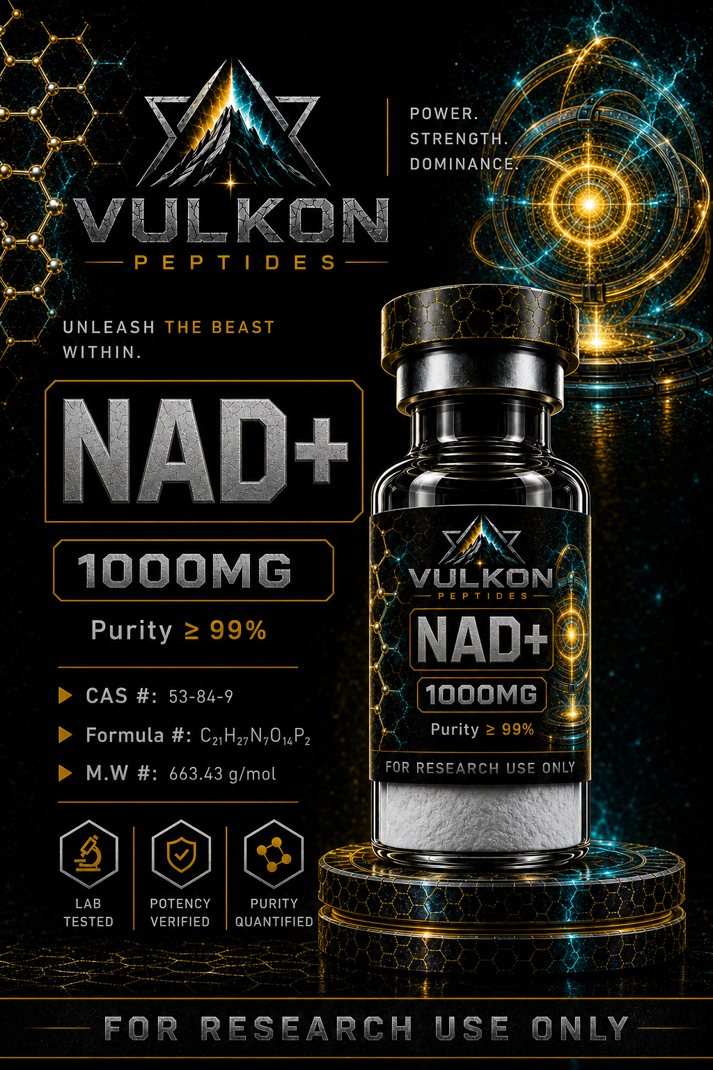 VULKON NAD+ (1000mg)