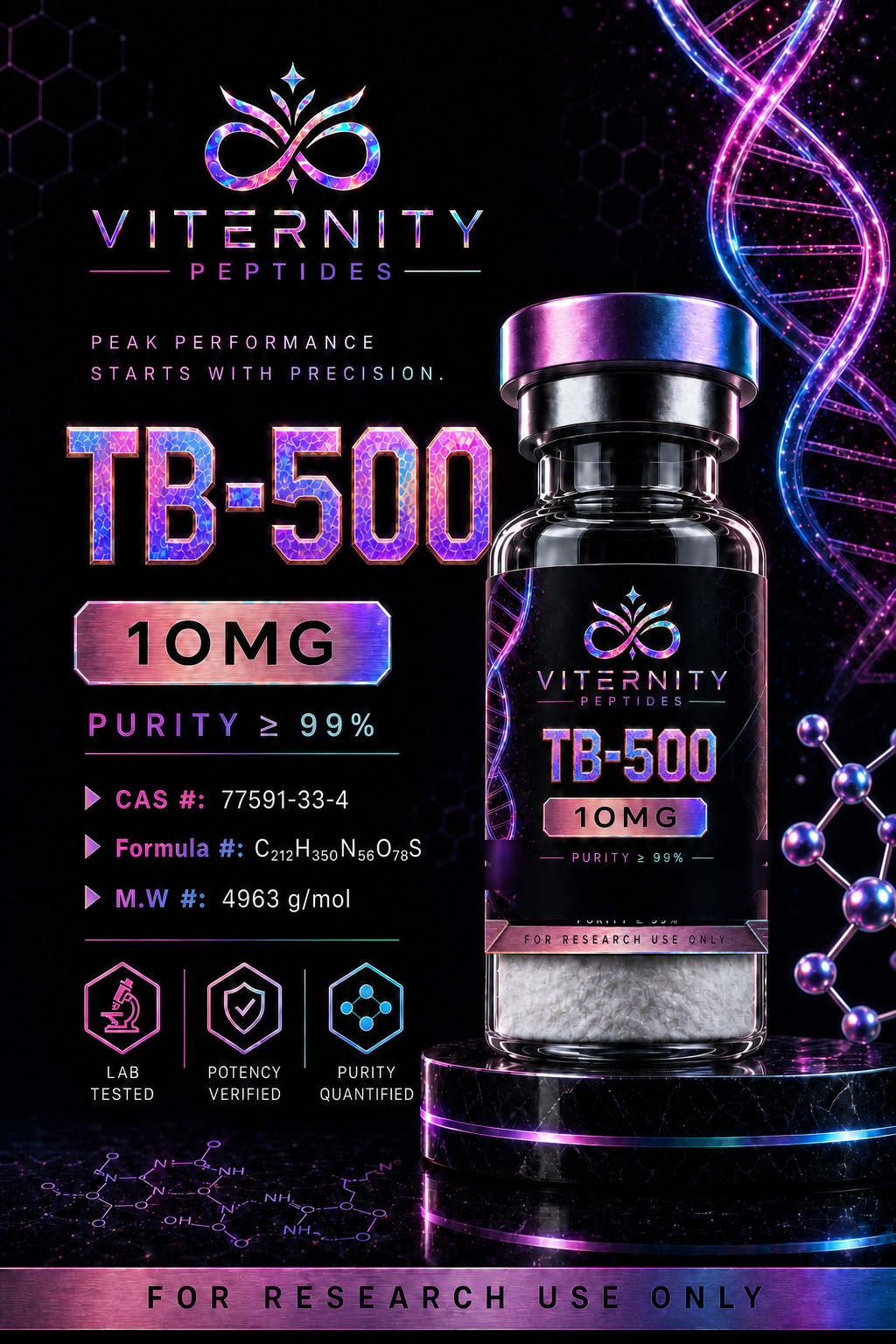VITERNITY TB-500 (10mg)